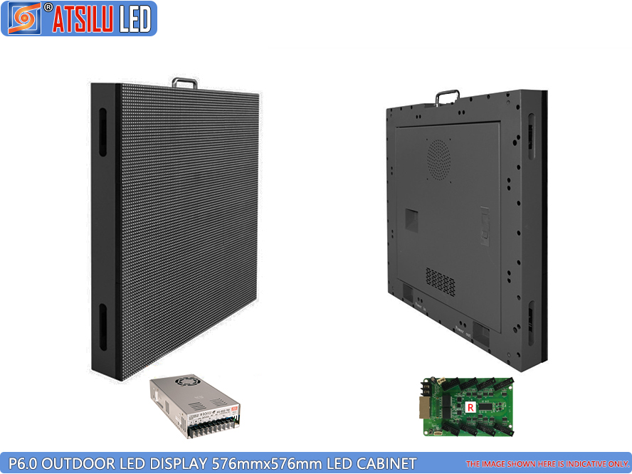 P6mm Outdoor LED Display Fixed Installation LED Cabinet