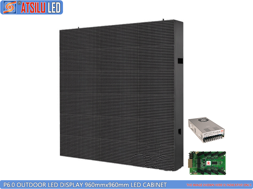 P6.0mm Outdoor LED Screen Fixed LED Cabinet