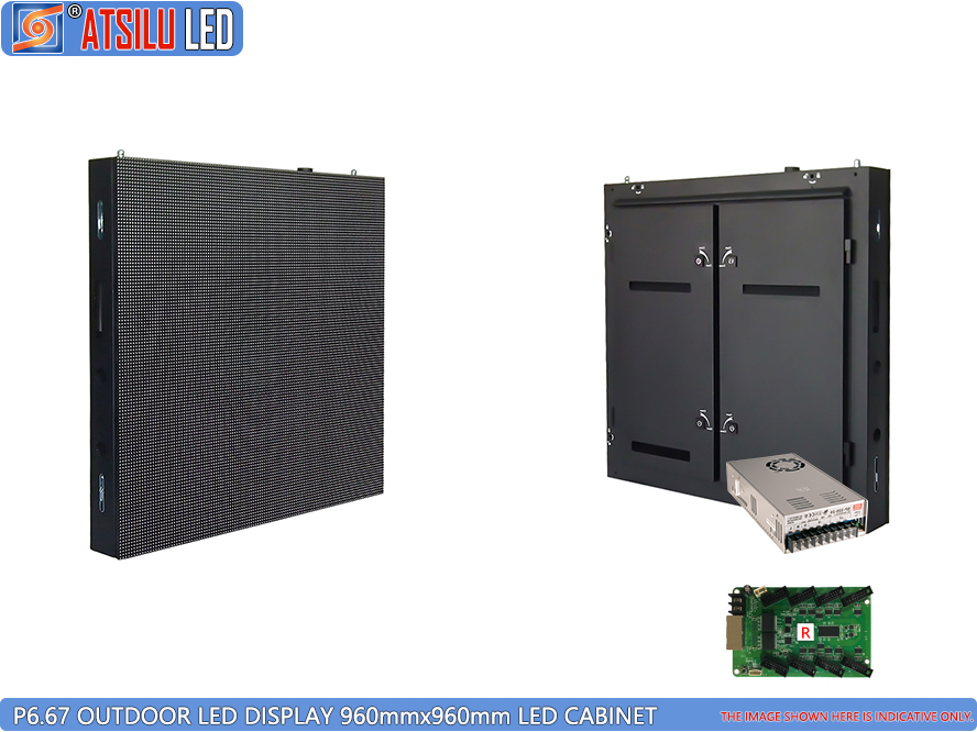 P6.6mm Outdoor LED Display LED Cabinet