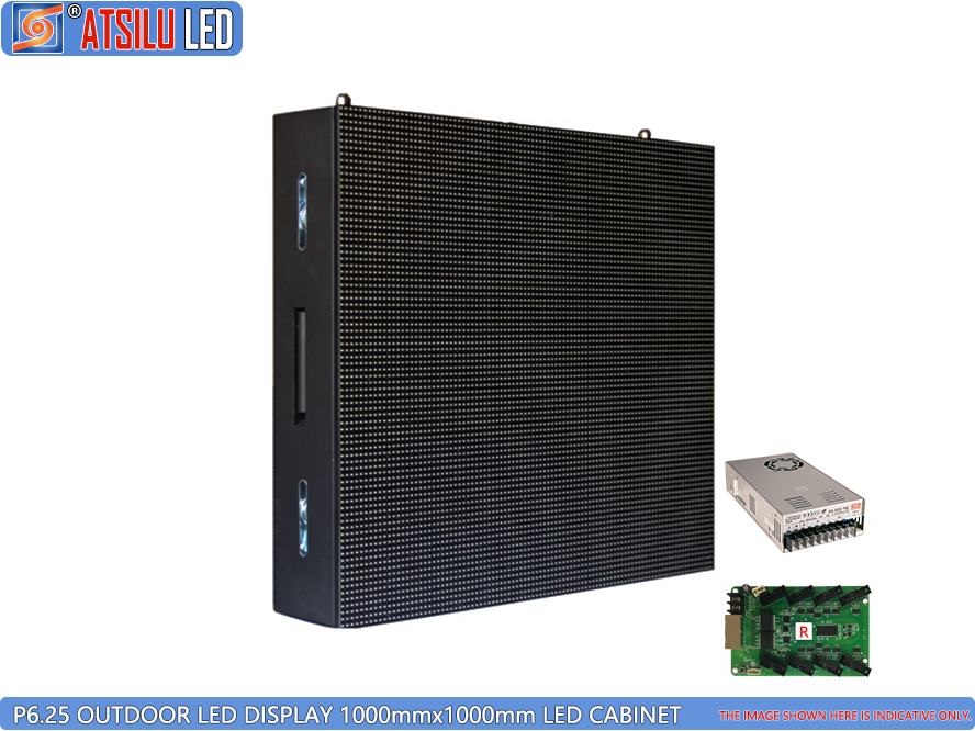 P6.25mm Outdoor HD LED Display Fixed LED Cabinet