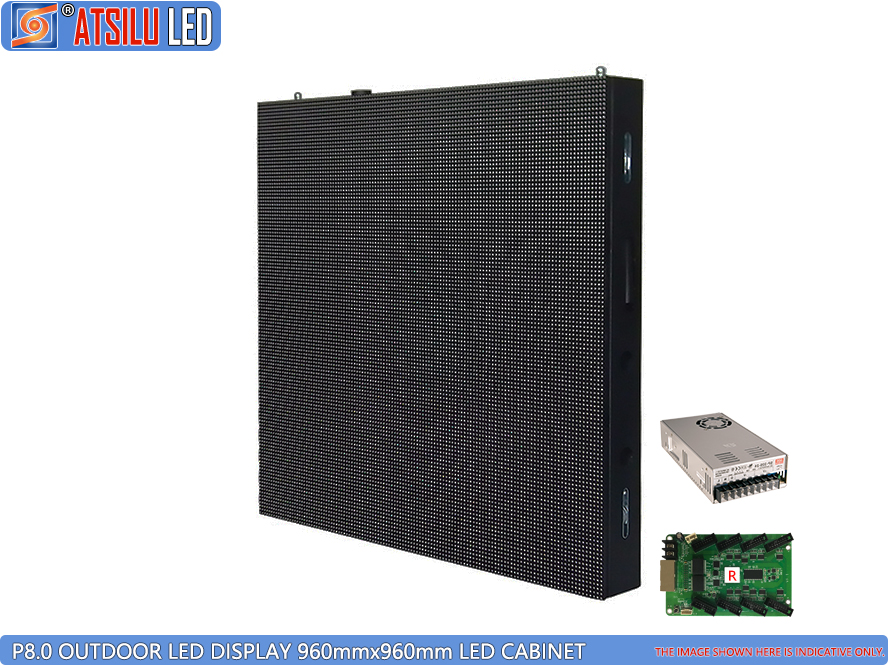 P8mm Outdoor Waterproof LED Display LED Cabinet